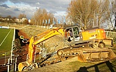 FSV Stadion - Bagger Neubau