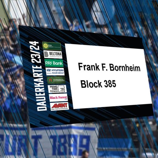 News 21.07.2023 - Die Dauerkarten sind eingetroffen