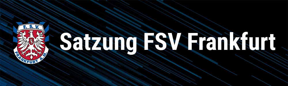 FSV Satzung