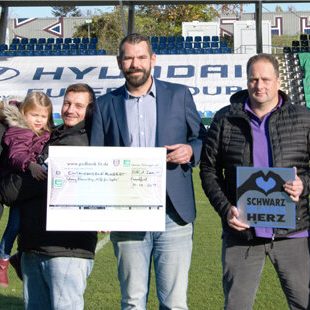 News 05.11.2019 - Schwarzblaues Herz Initiative unterstützt die kleine Sophie