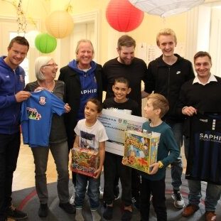 News 28.11.2018 - Schwarzblaues Herz setzt Spendenaktion um